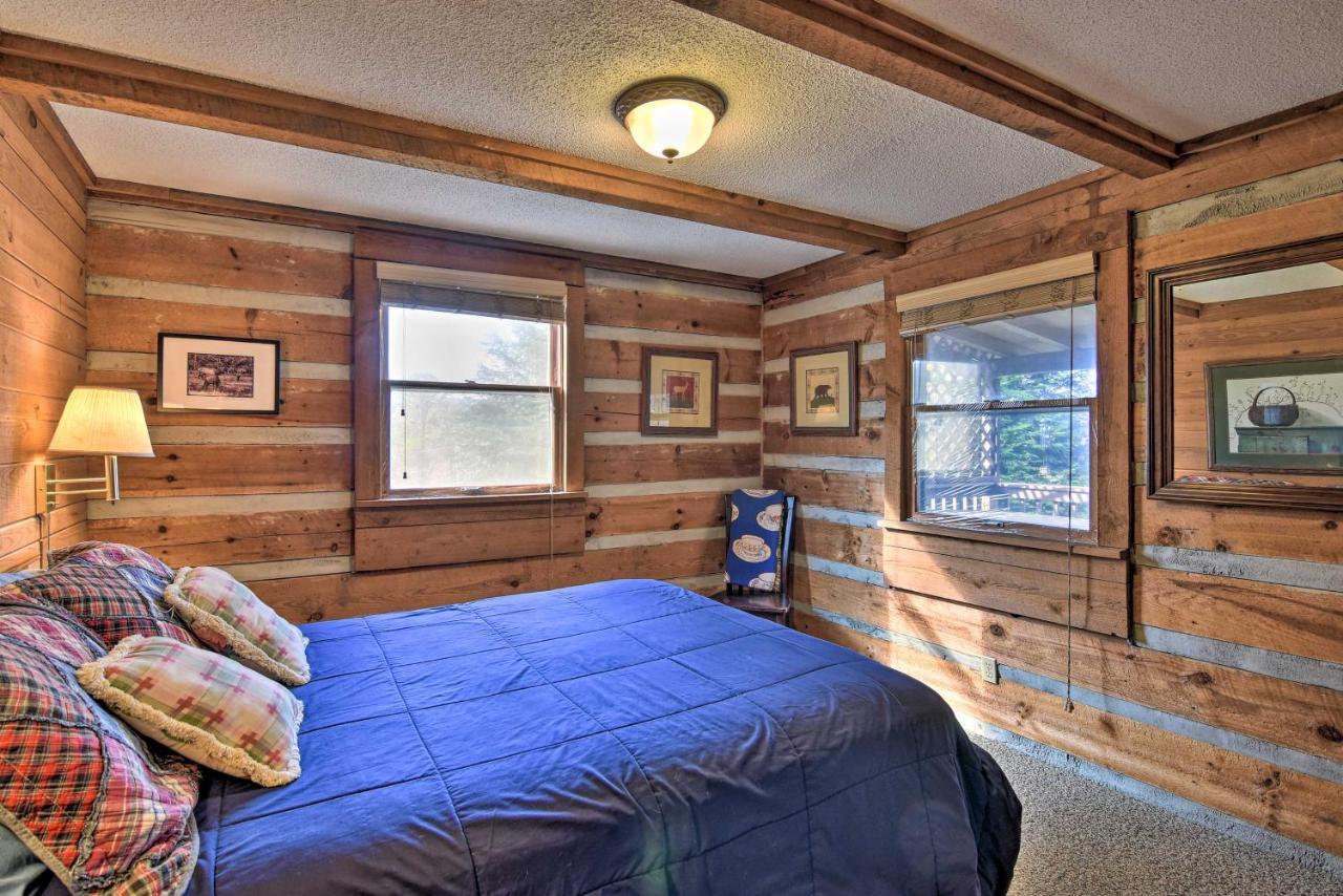 Villa Cozy Cabin With Hot Tub And Smoky Mountain Views! Bryson City Exterior foto